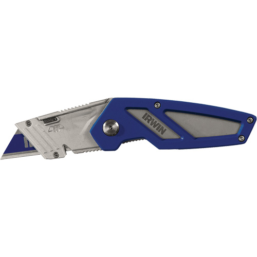FK 100 Folding Utility Knife, 22 mm Blade, Metal Handle Duraquip Inc