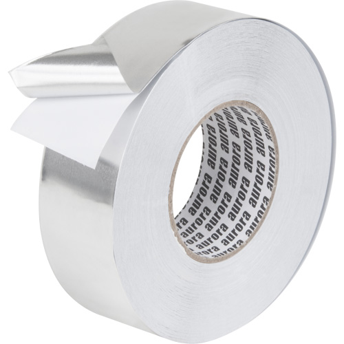 Aluminum Foil Tape, 4.8 mils Thick, 48 mm (1-7/8") x 55 m (180') Duraquip Inc