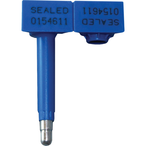 Scell&eacute; de s&eacute;curit&eacute; SnapTracker, 3-3/8", M&eacute;tal/Plastique, Scell&eacute; &agrave; boulon Duraquip Inc