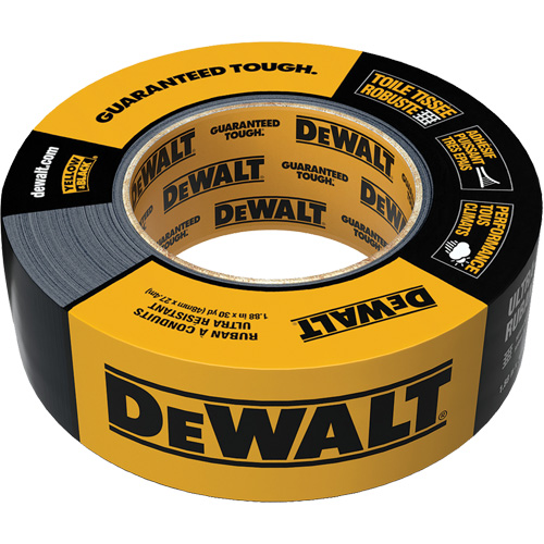 Ultra-Tough Duct Tape, Black, 48 mm (2") x 27.4 m (90') Duraquip Inc