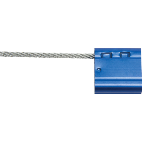 High Security Security Seal, 12", Metal, Cable Seal Duraquip Inc