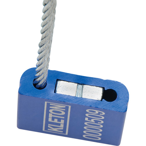 High Security Security Seal, 12", Metal, Cable Seal Duraquip Inc