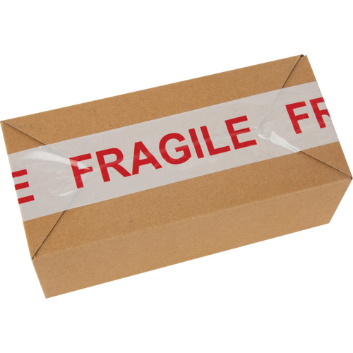 Ruban d'emballage Fragile, Adh&eacute;sif Thermofusible, 2 mils, 48 mm (2") x 100 m (328') Duraquip Inc