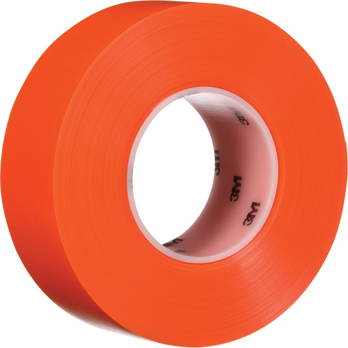 Ruban de marquage de planchers durable 971, 2" x 108', Vinyle, Orange Duraquip Inc