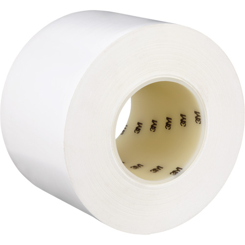 Durable Floor Marking Tape 971, 4" x 108', Vinyl, White Duraquip Inc
