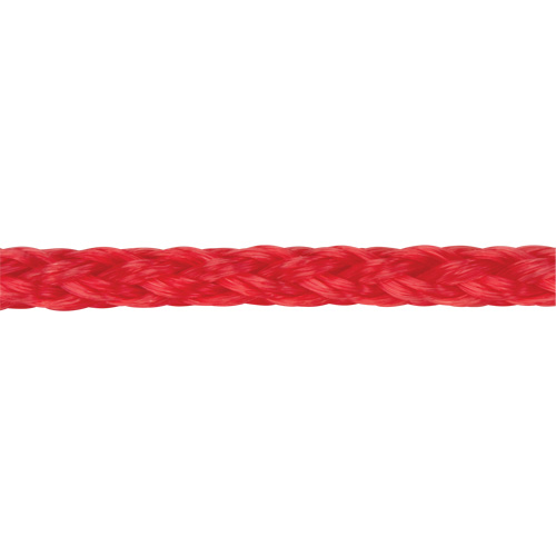 Braided Red Rope, Polypropylene, 500' Duraquip Inc