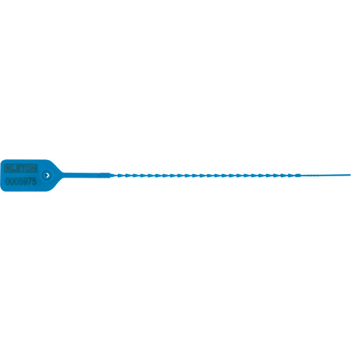 Scell&eacute; de s&eacute;curit&eacute; standard, 9", Plastique, Pousser et tirer Duraquip Inc