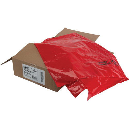 Waste Bags, Bio-Hazard, 50" L x 37" W, 2 mils Duraquip Inc