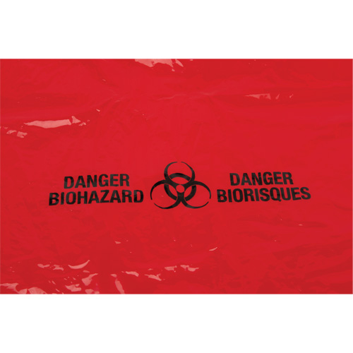 Waste Bags, Bio-Hazard, 50" L x 37" W, 2 mils Duraquip Inc