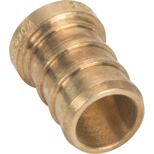 Lead-Free Pipe Plug, Pipe, 1/2" Dia., Brass Duraquip Inc
