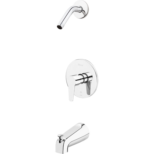 Garniture de baignoire et douche s&eacute;rie Pfirst Duraquip Inc