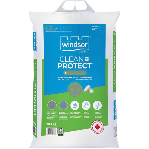 Rust Remover Water Softener Salt Pellets, 40 lbs. (18.1 kg), Bag Duraquip Inc