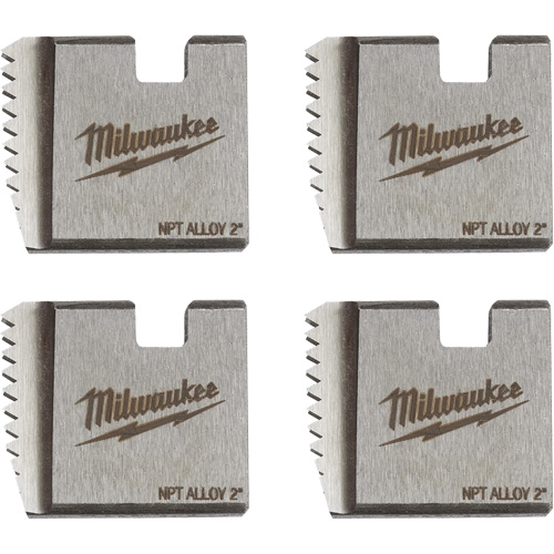 Matrices de tuyauterie portables NPT, Pour tuyau de 2", Alliage Duraquip Inc