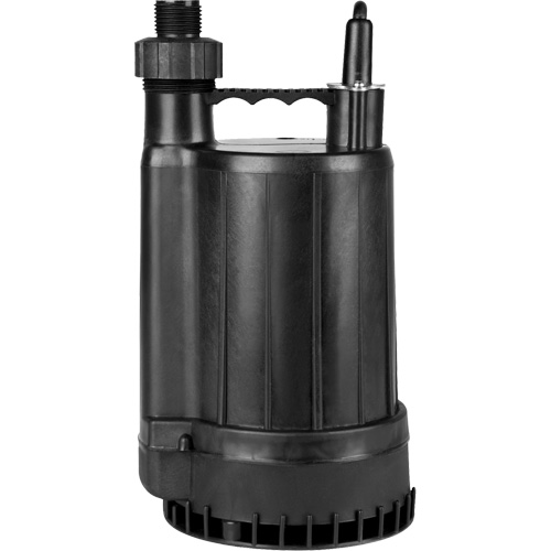 Pompe utilitaire en thermoplastique, 115 V, 2200 gal/h, 1/4 CV Duraquip Inc