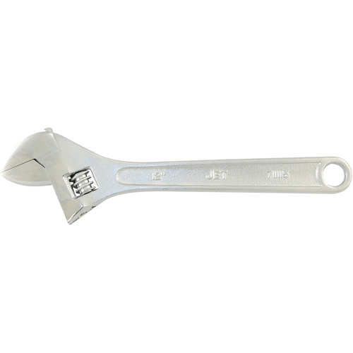 AW-12 Adjustable Wrench, 12" L, 1-1/2" Max Width, Chrome Duraquip Inc