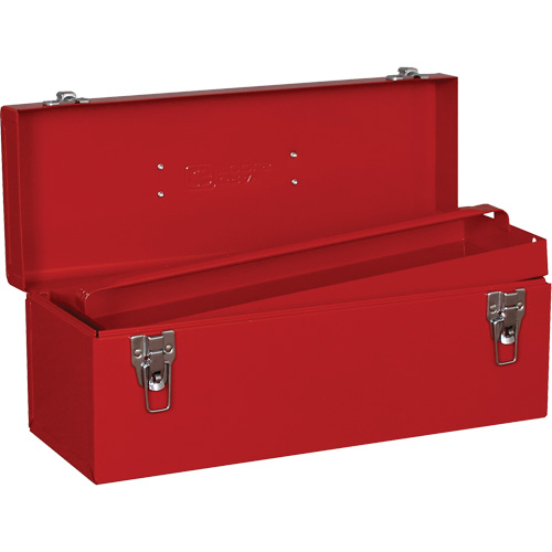 Coffre &agrave; outils, 7-1/8" P x 19" la x 7-1/2" h, Rouge Duraquip Inc