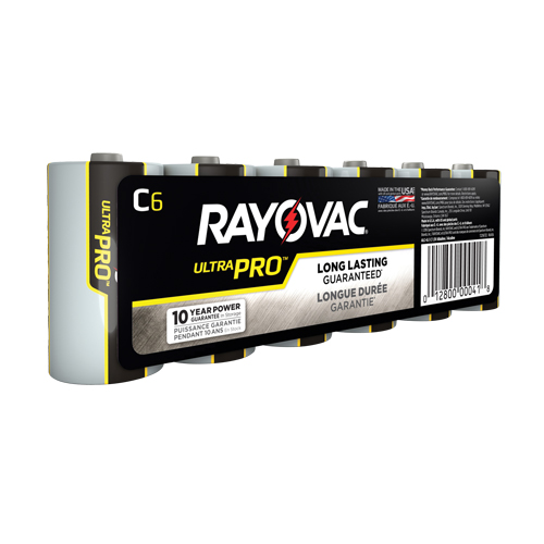 Piles industrielles Ultra PRO, C, 1,5 V Duraquip Inc