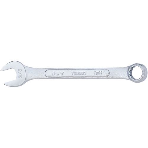 Raised Panel Combination Wrench, 3/8", Chrome Finish Duraquip Inc