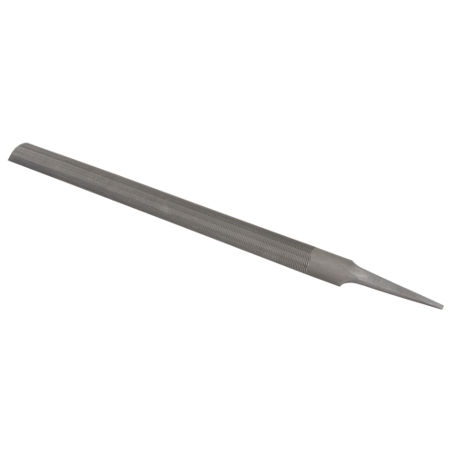 Lime pour pipeline, Demi-ronde, 14" l, Coupe B&acirc;tarde Duraquip Inc