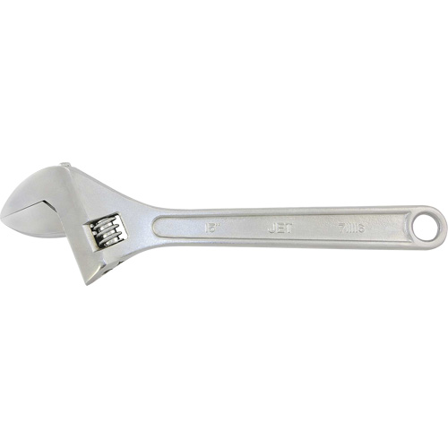 AW-15 Adjustable Wrench, 15" L, 1-7/8" Max Width, Chrome Duraquip Inc
