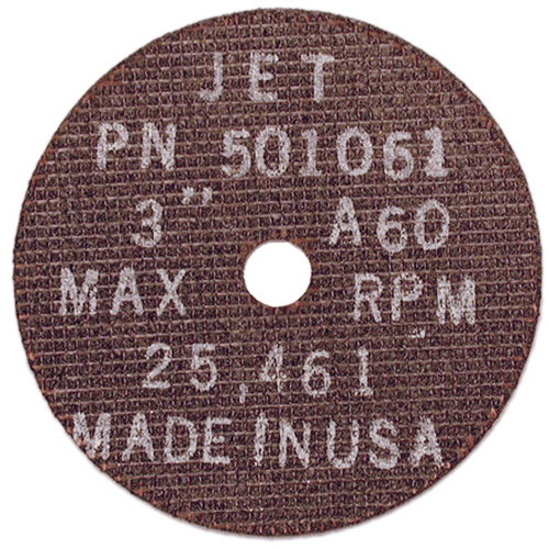 Meule &agrave; tronçonner POWERPLUS, 3" x 1/32", Arbre de 3/8", Type 1, 25 100 Tr/min Duraquip Inc