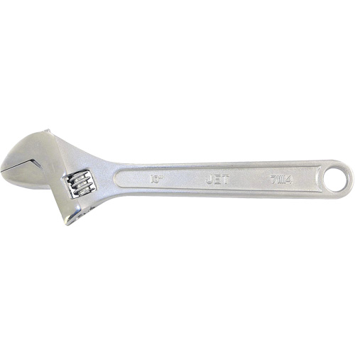 AW-10 Adjustable Wrench, 10" L, 1-1/4" Max Width, Chrome Duraquip Inc