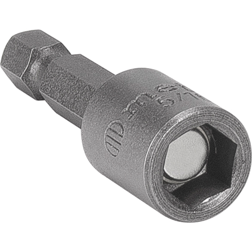 Tourne-&eacute;crou, Embout 5/16", Prise 1/4", 1-5/8" lo, Magn&eacute;tique Duraquip Inc
