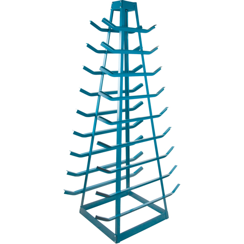 Supports pour tuyaux - Rangement horizontal, Horizontal, 9 Niveaux, 18" la x 40" p x 84" h, 1800 lb Cap. Duraquip Inc