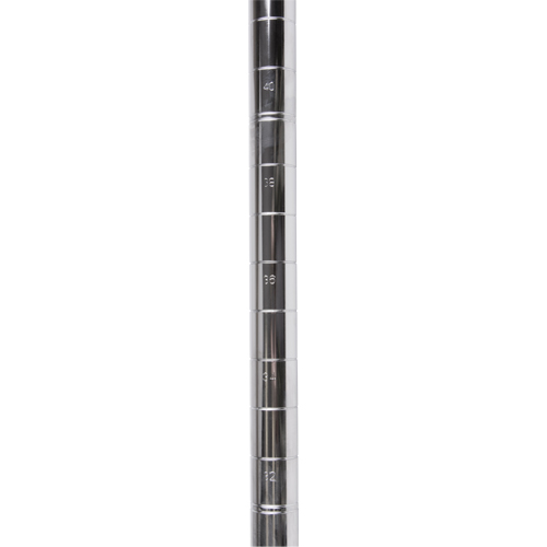Post For Caster Cart, 62" H Duraquip Inc