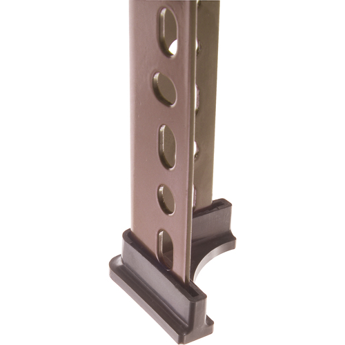 Slotted Angle Accessories - Plastic Foot (Single Post) Duraquip Inc