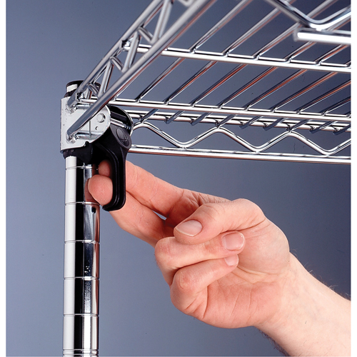 &eacute;tag&egrave;re super ajustable Super Erecta, Tiers 5, 36" la x 86-5/8" h x 24" p Duraquip Inc