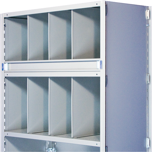 Interlok Boltless Shelving Divider Duraquip Inc
