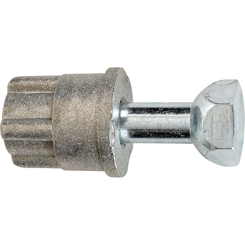 Pieds de nivellement pour &eacute;tag&egrave;re en treillis chromat&eacute; Duraquip Inc