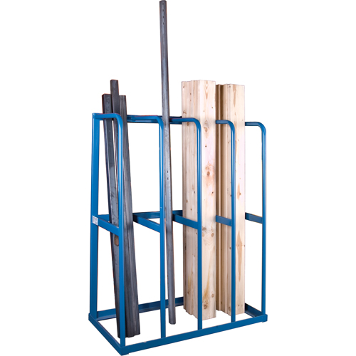 Supports pour tuyaux -Rangement vertical, Vertical, 48" la x 24" p x 60" h, 3000 lb Cap. Duraquip Inc
