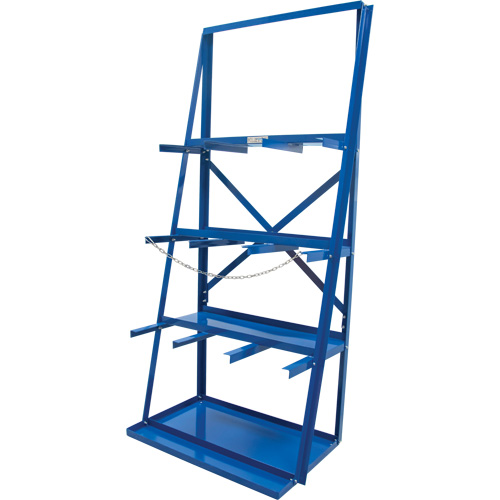 Bar Storage Rack, Vertical, 3 Levels, 36" W x 24" D x 84" H, 3000 lbs. Cap. Duraquip Inc