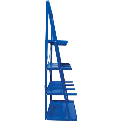 Bar Storage Rack, Vertical, 3 Levels, 36" W x 24" D x 84" H, 3000 lbs. Cap. Duraquip Inc