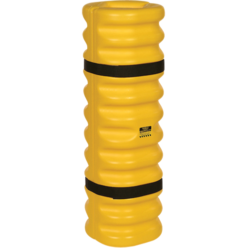 Column Protector, 4" x 6" Inside Opening, 13" L x 13" W x 42" H, Yellow Duraquip Inc