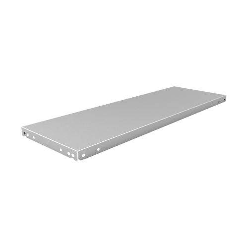 Slotted Angle Shelf, Galvanized Steel, 36" W x 12" D Duraquip Inc