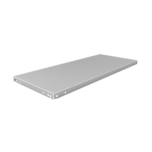 Slotted Angle Shelf, Galvanized Steel, 36" W x 15" D Duraquip Inc
