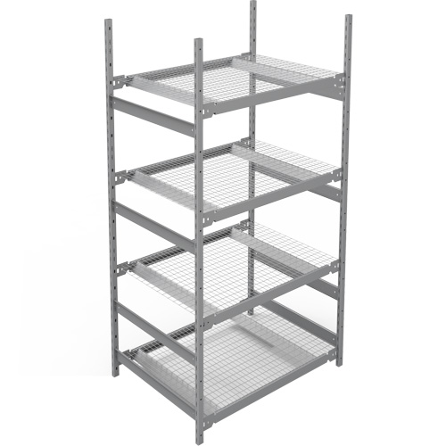 Wide Span Storage Shelving, Boltless, 1340 lbs. Capacity, 42" W x 84" H x 32" D Duraquip Inc