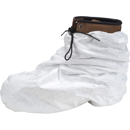 Couvre-chaussures Tyvek 400, Taille unique, Poly&eacute;thyl&egrave;ne, Blanc Duraquip Inc