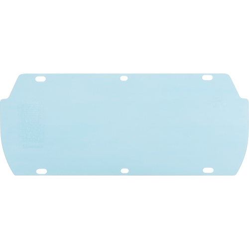 Facetec Polycarbonate Visor, Polycarbonate, Clear Tint Duraquip Inc