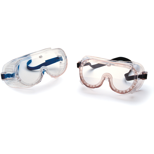 22 Series Safety Goggles, Clear Lens, Direct Vent Duraquip Inc