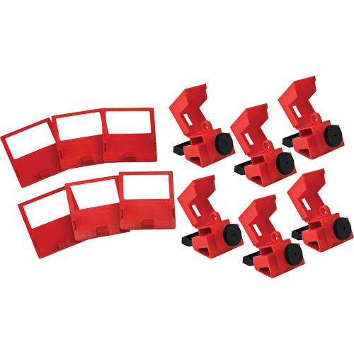 Dispositif de verrouillage &agrave; pince, Type Disjoncteur Duraquip Inc