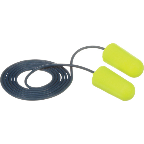 Bouchons d'oreilles d&eacute;tectables E-A-Rsoft, Avec cordon, R&eacute;gulier, Vrac - Sac en poly, NRR dB 32 Duraquip Inc