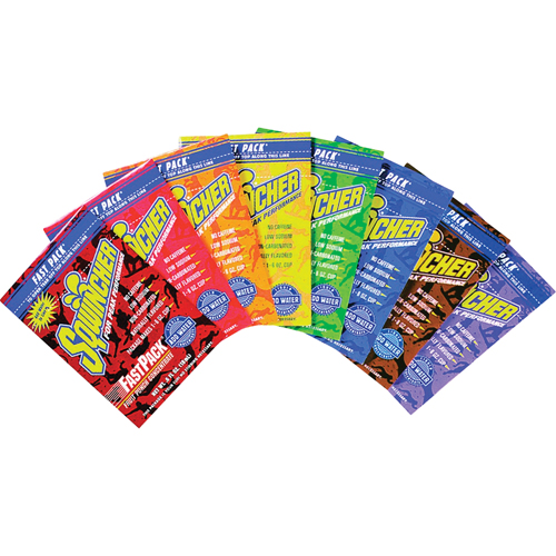 Sqwincher&reg; Rehydration Drink Fast Pack&reg;, Single Serve, Lemonade Duraquip Inc