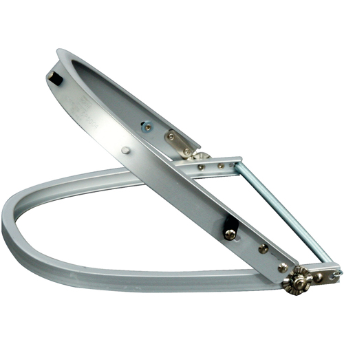 North&reg; Aluminum Faceshield Bracket for Slotted Hardhats Duraquip Inc
