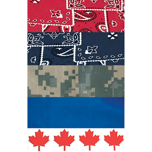 ALLEGRO INDUSTRIES Cool Offs Bandana, Red Duraquip Inc