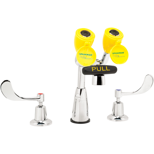 Faucet & Eyewash Station, Sink Mount Installation Duraquip Inc