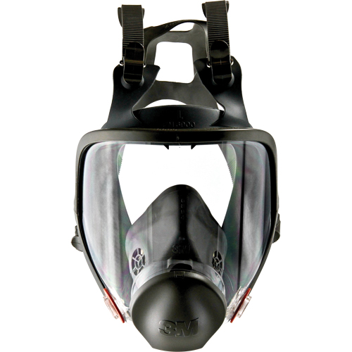 Masque complet pour respirateurs PAPR 3M, &eacute;lastom&egrave;re/Silicone/Thermoplastique, Grand Duraquip Inc